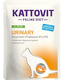 KATTOVIT Feline Diet Urinary Tacchino 85g