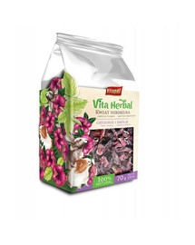 VITAPOL Vita Herbal per roditori e conigli, fiore di ibisco 70g