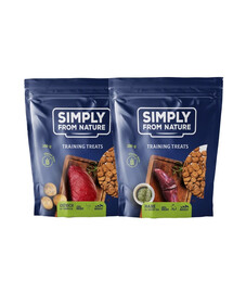 SIMPLY FROM NATURE Przysmaki treningowe ZESTAW 300 g x 2 szt.