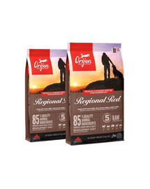 PAN MIĘSKO - aux herbes, dinde et canard pour chiens de races moyennes - M 3 kg