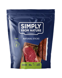 SIMPLY FROM NATURE Nature Sticks con cervo 3 pz.