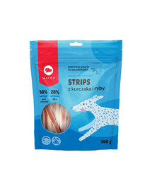 MACED Strisce di pollo e pesce 500g