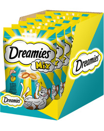 DREAMIES Bocconcino per gatti al salmone e formaggio 6 x 60 g