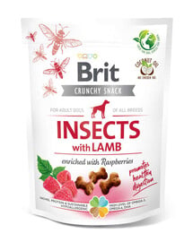 BRIT Care Dog Crunchy Crakcer Insect&Lamb 200 g