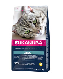 EUKANUBA Cat Adult All Breeds Top Condition Chicken & Liver 2 kg