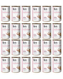 BRIT Veterinary Diet Hypoallergenic Salmon&Pea 24x400g