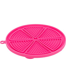 TRIXIE Lick'n'Snack vassoio per dolcetti rosa 18 cm