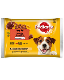 PEDIGREE Manzo e pollame 52 x 100g