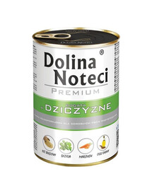 DOLINA NOTECI Premium Ricca di carne di cervo 400g