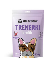 PAKA ZWIERZAKA Trenerki z królikiem 120 g