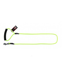 PET NOVA Smycz nylonowa z uchwytem sznur 120 cm / 0,8 cm jasna zielona