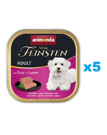 ANIMONDA Vom Feinsten Classic z indykiem i jagnięciną 5 x 150 g