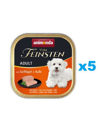 ANIMONDA Vom Feinsten Classic mix con pollame e vitello 5 x 150g