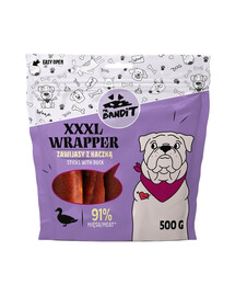 MR. BANDIT Wrapper XXXL zawijas z kaczką dla psów 500 g