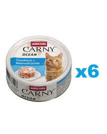 ANIMONDA Carny ocean tuńczyk i owoce morza 6 x 80g