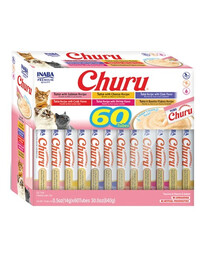 INABA Churu Varieties Tuna 60x14g tonno per il gatto