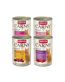 ANIMONDA Carny mix gusti 4 x 400g