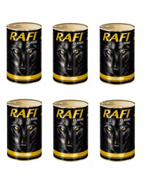 DOLINA NOTECI RAFI Adult Drób Mokra Karma dla kota 6x415 g