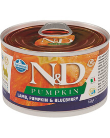 FARMINA N&D Dog lamb, pumpkin, blueberry mini 140 g