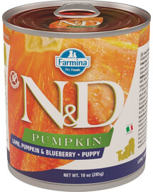 FARMINA N&D Dog lamb, pumpkin, blueberry 285 g