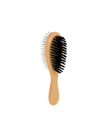 TRIXIE Brosse en bois double face 6 × 21 cm