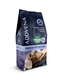 ADDVENA Power of Nature Adult medium&large 10 kg jagnięcina dla psów ras średnich i dużych