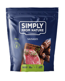 SIMPLY FROM NATURE Smart Bites Friandises à base de viande de sanglier pour chiens 4x130 g