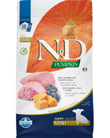FARMINA N&D Pumpkin Lamb & Blueberry Puppy Mini 2.5 kg