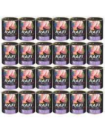 DOLINA NOTECI RAFI Karma con coniglio, mirtillo e mirtillo rosso 24 x 400g