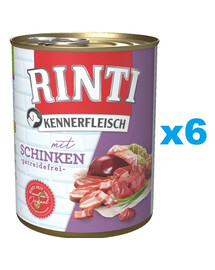 RINTI Kennerfleisch Ham con prosciutto 6 x 800g