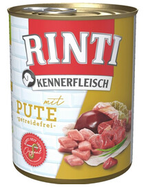 RINTI Kennerfleisch Turkey tacchino 6 x 800g