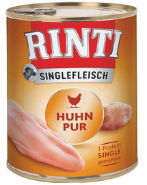 RINTI Singlefleisch Chicken Pure pollo monoproteico 12 x 800g