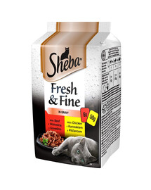 APPLAWS Dog Tin Taste Toppers - Blanc de poulet, jambon et légumes en bouillon - 6x156 g