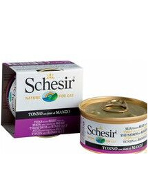 SCHESIR Tonno con filetto di manzo in gelatina 85g
