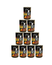 CESAR Natural Goodness ricco di pollo con patate dolci, piselli e mirtilli rossi 12 x 400g