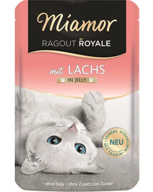 Ragout Royale in Jelly Salmon saszetka w galaretce łosoś dla kotów 100 g