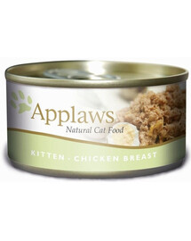 APPLAWS Kitten Cibo umido in gelatina di pollo per gattini 70 g