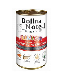 DOLINA NOTECI Premium Junior Ricco di cuore di manzo 400g