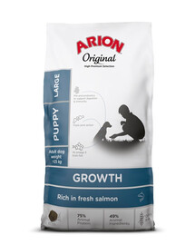 Original Growth Puppy Large Salmon Rice 2 kg