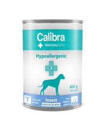 Veterinary Diet Dog Hypoallergenic Insect & Salmon 400 g
