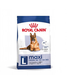 ROYAL CANIN Maxi ageing croquettes pour chiens adultes de plus de 8 ans, grandes races 8+ 15 kg