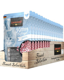 LEONARDO Finest Selection Kitten Drób 16 x 85 g