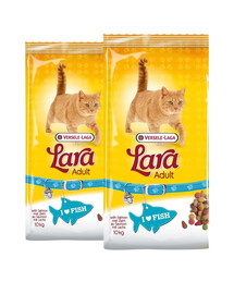 VERSELE-LAGA Lara adult salmon karma dla kotów z łososiem 20 kg (2 x 10 kg)
