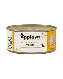 APPLAWS Cat Adult Mousse Chicken mus z kurczakiem 70g