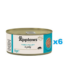 APPLAWS Cat Adult Tuna Fillet in Jelly tuńczyk w galarecie 6x70g