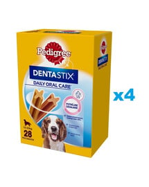 PED DentaStix moyennes races 4x180g*4