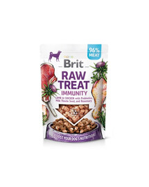 Raw Treat Freeze Dried Immunity 40 g przysmak liofilizowany jagnięcina i kurczak z probiotykami dla psa