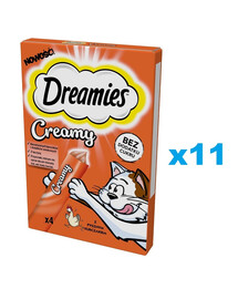 DREAMIES Délicieuses friandises au poulet pour chats 44x10g