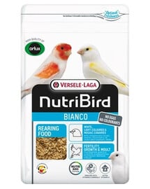 NutriBird Rearing Food Bianco 1kg suchy pokarm jajeczny dla białych ptaków