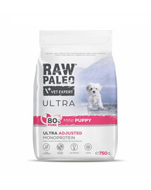 RAW PALEO Ultra Pork Mini Puppy 750g pour chiots de petite race pork